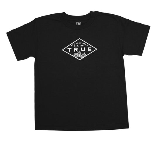 Kids True Established T-Shirt Black - Shop True Clothing