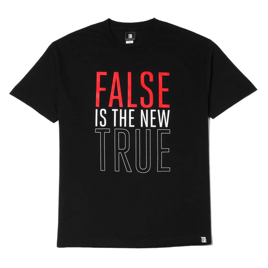 Mens True False Is T-Shirt Black - Shop True Clothing