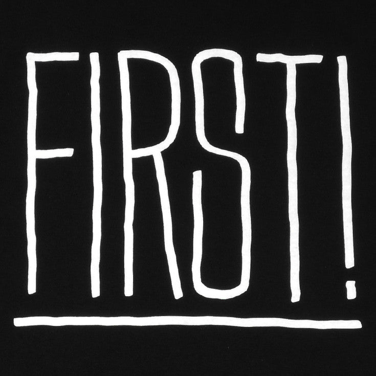 Mens True First T-Shirt Black - Shop True Clothing