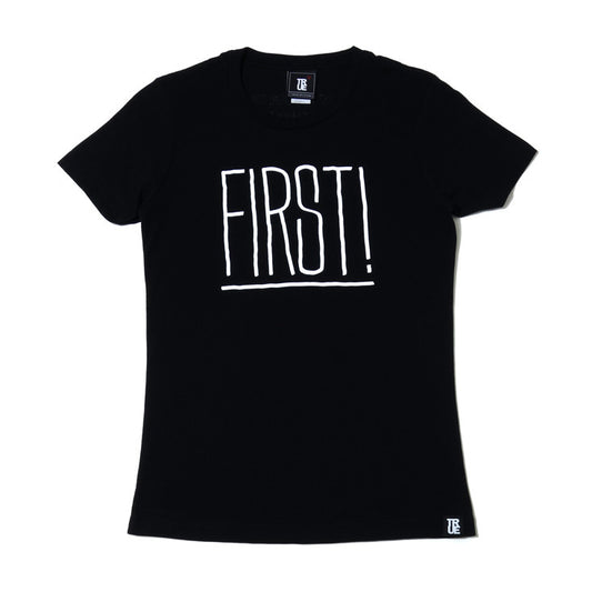 Womens True First T-Shirt Black - Shop True Clothing