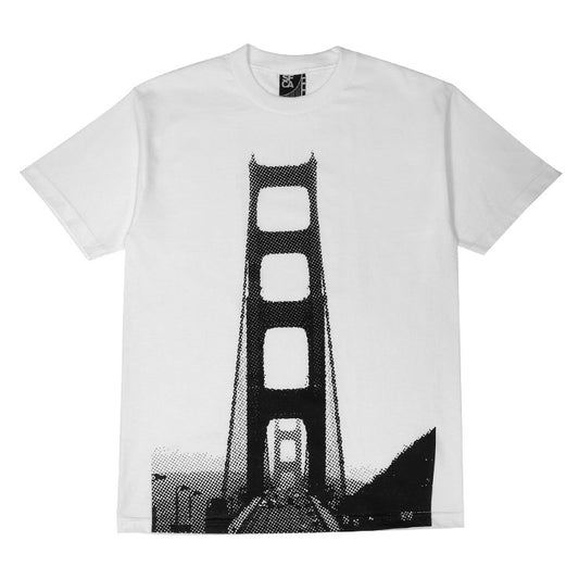 Mens SFCA Five On It T-Shirt White/Black - Shop True Clothing