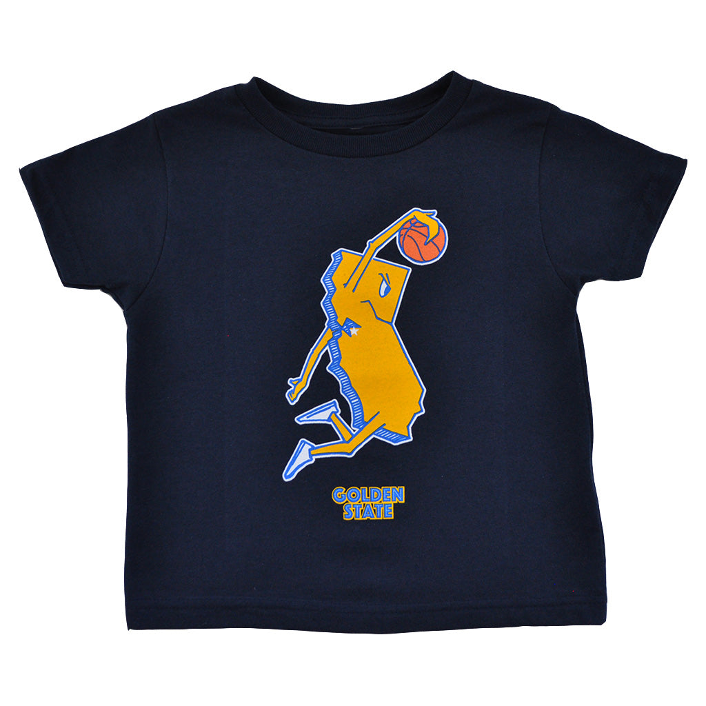 Kids Thrill Of Victory Golden State T-Shirt Navy - Shop True Clothing