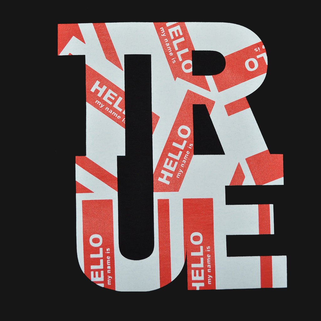 Mens True Hello T-Shirt Black - Shop True Clothing