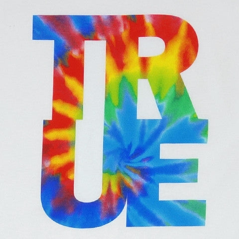Mens True Hippie Dip T-Shirt White - Shop True Clothing
