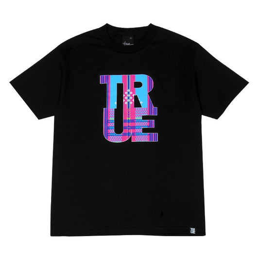 Mens True Ifugao T-Shirt Black/Pink/Teal - Shop True Clothing