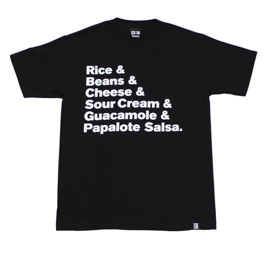 Mens True x Papalote Ingredients T-Shirt Black - Shop True Clothing