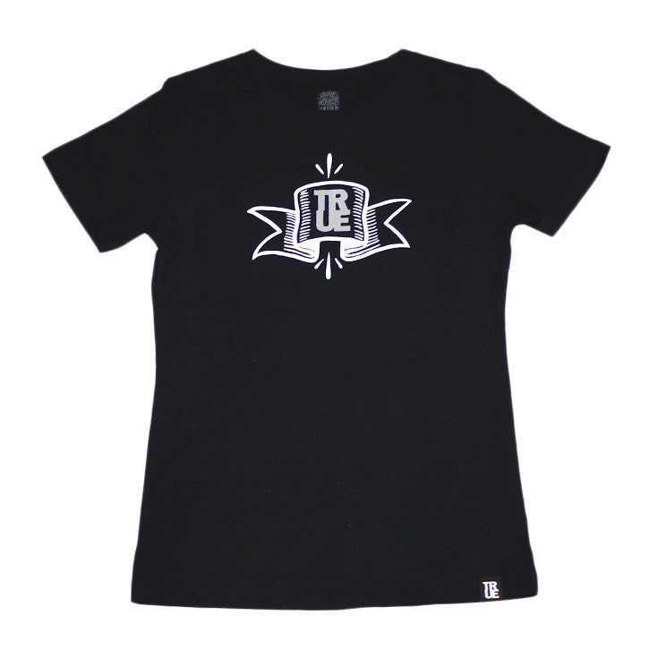 True x George Anzaldo Womens Journey T-Shirt Black - Shop True Clothing