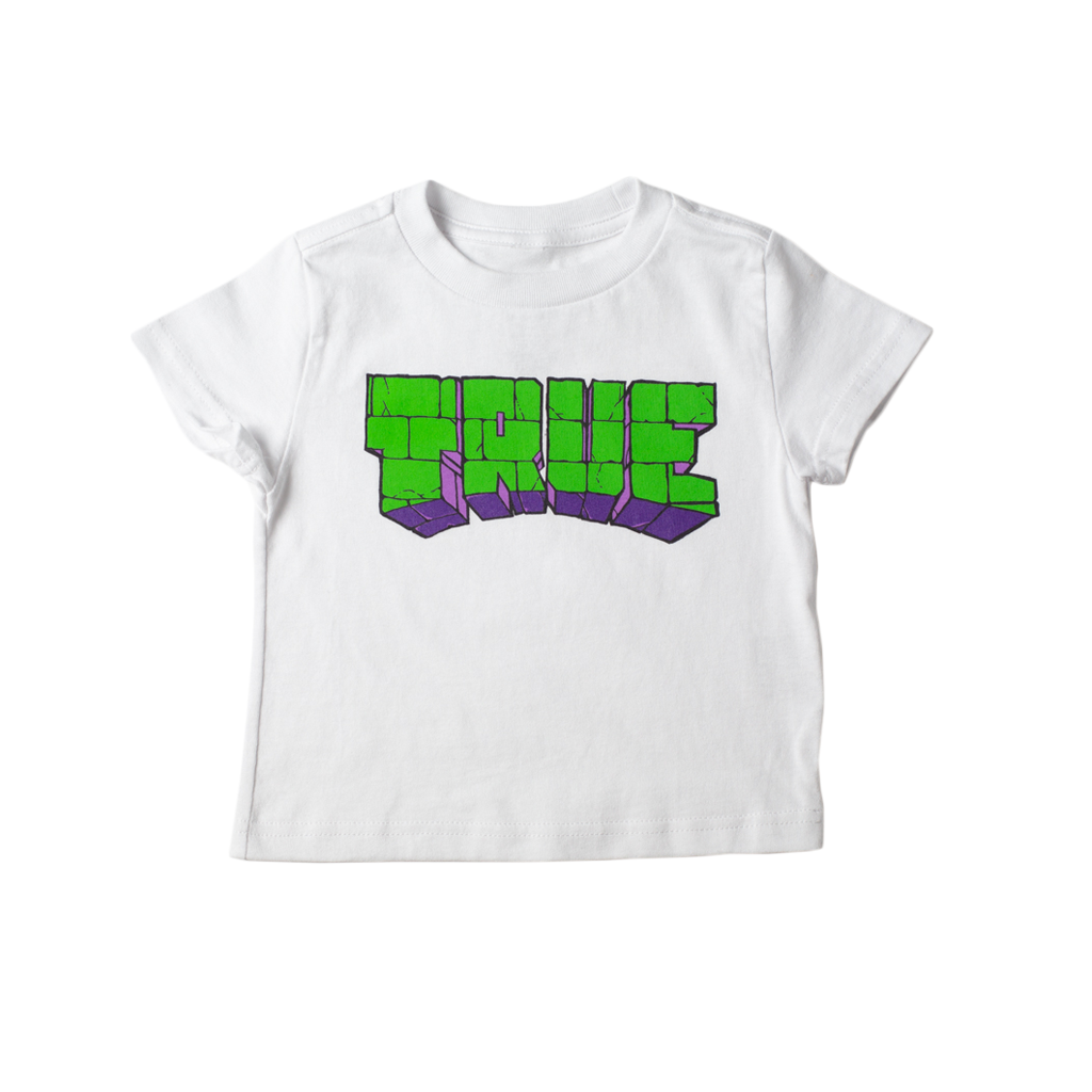 Kids True Hulk T-Shirt White