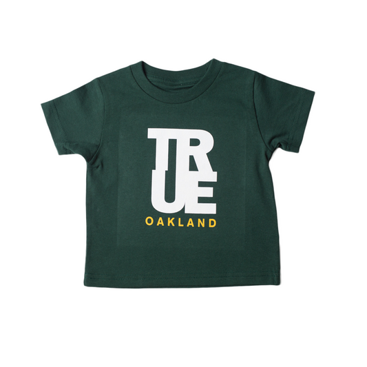Kids True Logo Oakland T-Shirt Forest