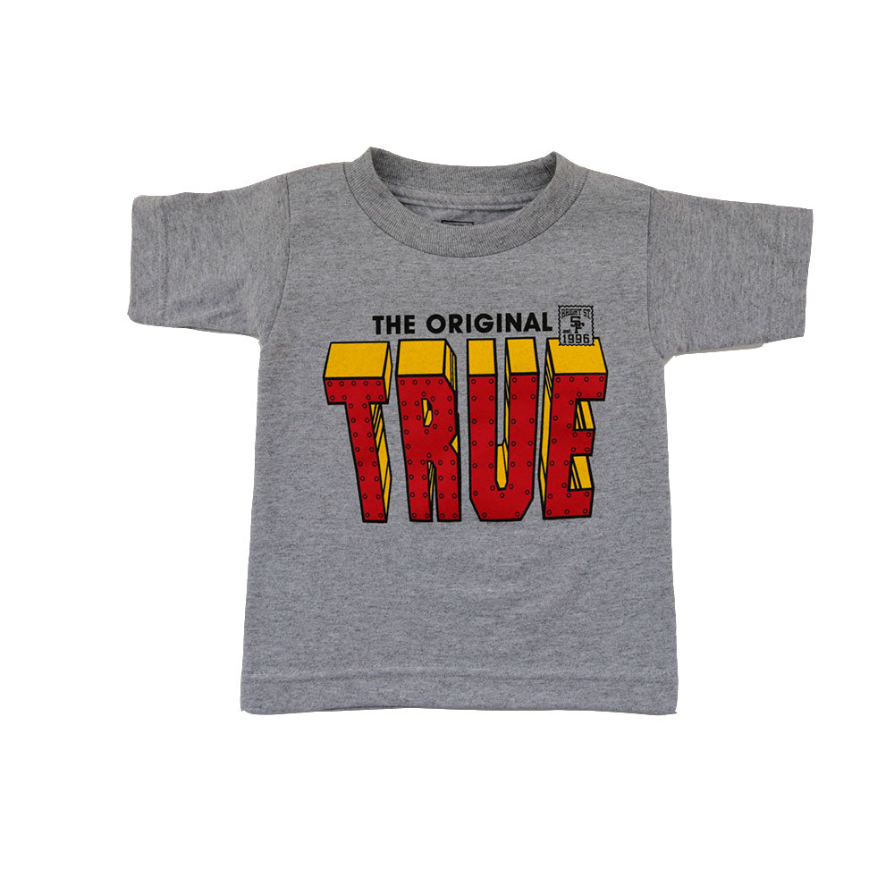 Kids True Iron T-Shirt Heather Grey - Shop True Clothing