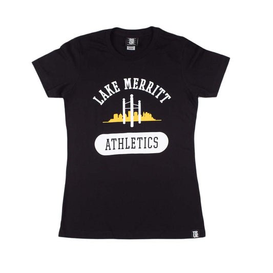 True Women's Lake Merritt Athletics T-Shirt Black
