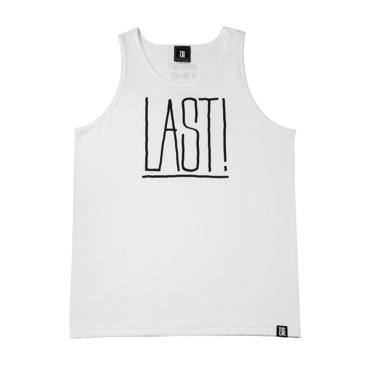 True Mens Last Tank Top White - Shop True Clothing