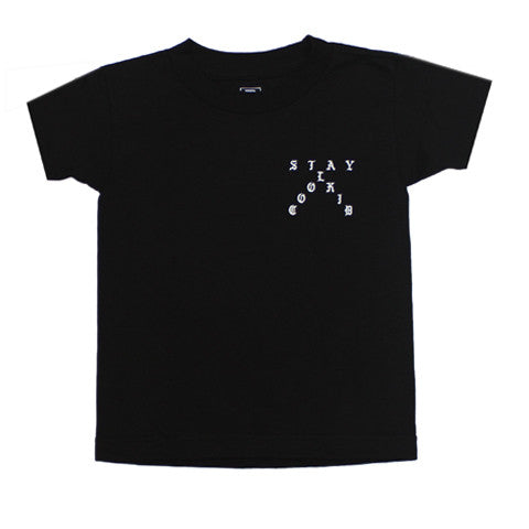True x Let's Stay Cool Kids T-Shirt Black - Shop True Clothing