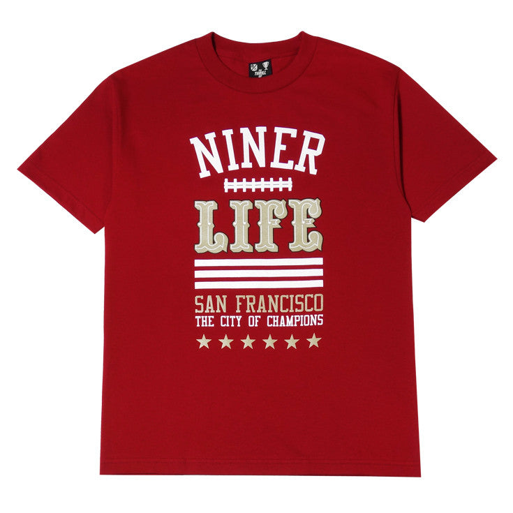 Mens Thrill Of Victory Life T-Shirt Red - Shop True Clothing