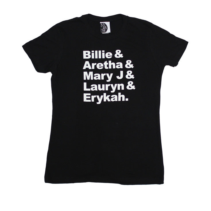 Ongaku Womens Lineage T-Shirt Black - Shop True Clothing