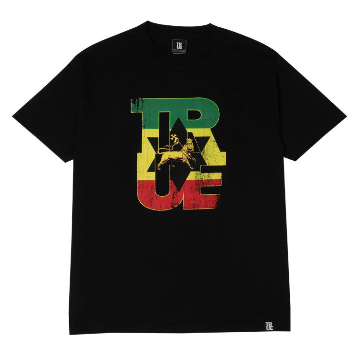 Mens True Logo Lion T-Shirt Black - Shop True Clothing