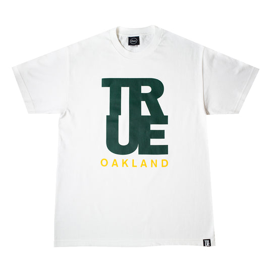 Men's True Logo Oakland T-Shirt White