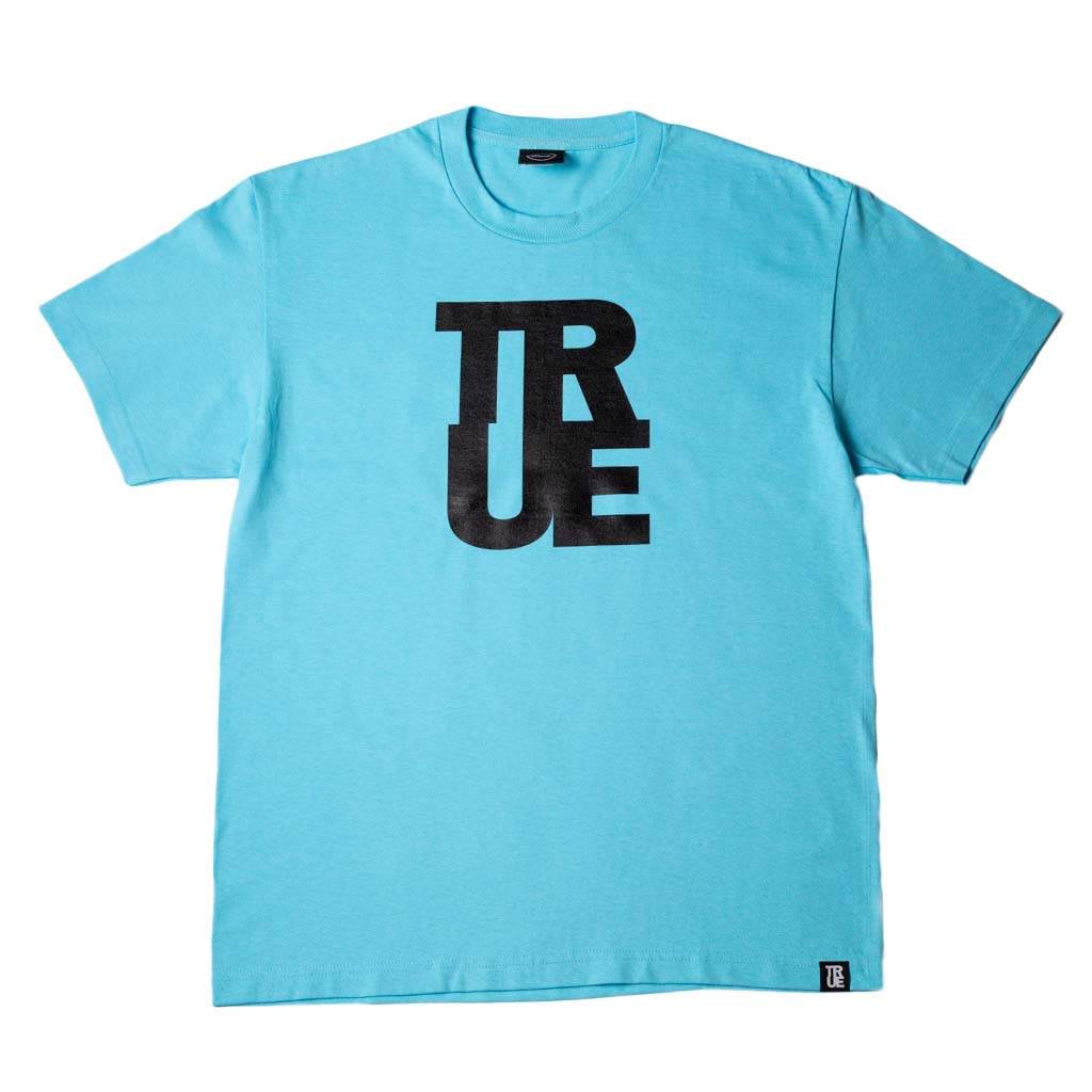 Mens True Logo T-Shirt Blue/Black
