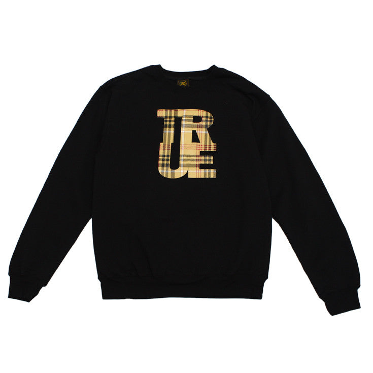 Mens True Canal Crewneck Sweatshirt Black - Shop True Clothing