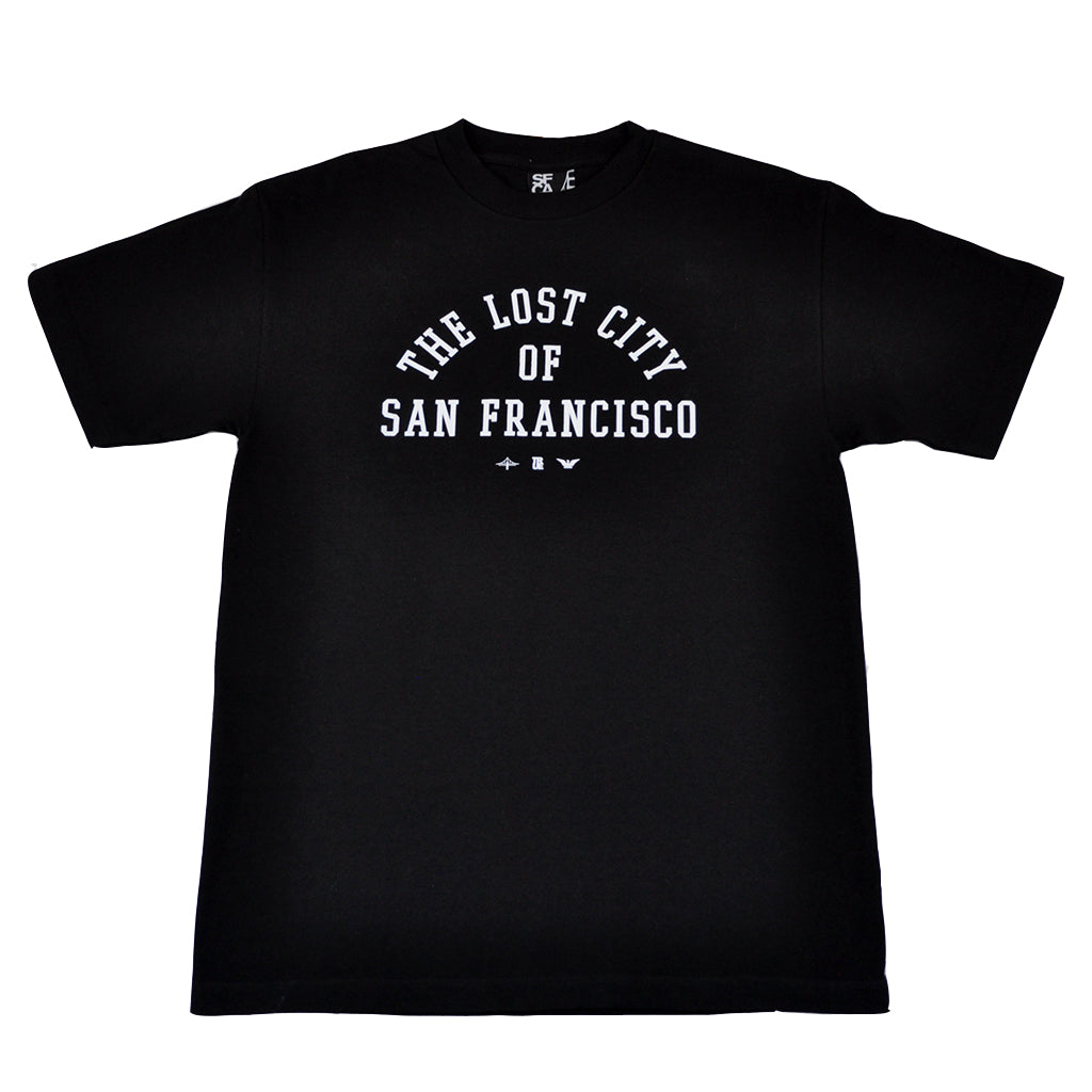 Mens SFCA Lost City T-Shirt Black - Shop True Clothing
