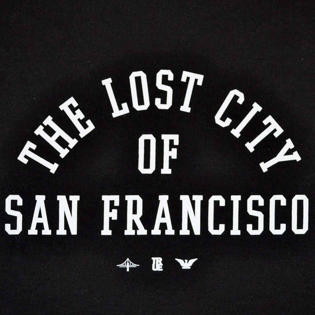 Mens SFCA Lost City T-Shirt Black - Shop True Clothing