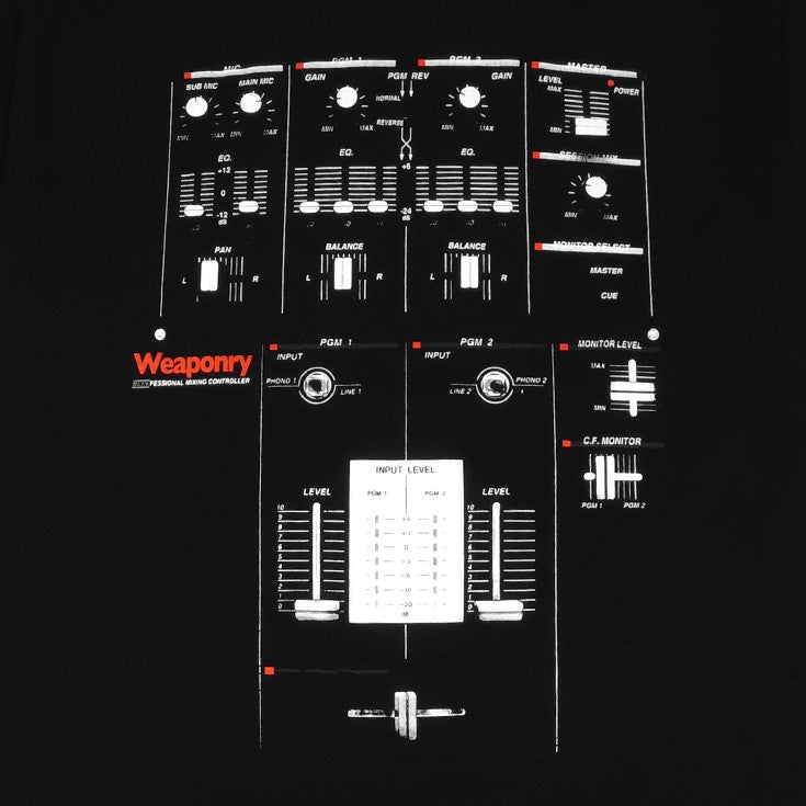 Mens Ongaku Mixer T-Shirt Black - Shop True Clothing