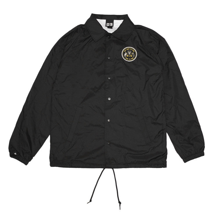 True Mens Nations Coaches Jacket Black - Shop True Clothing