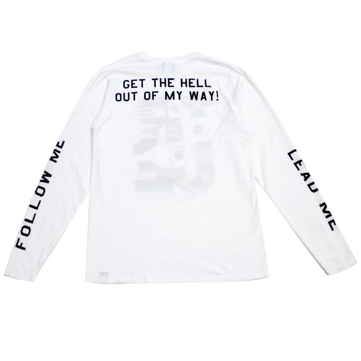 Mens True Nations Long Sleeve T-Shirt White - Shop True Clothing