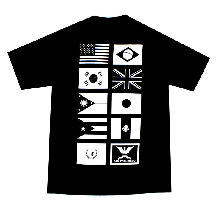 Mens True Nations Pocket T-Shirt Black - Shop True Clothing