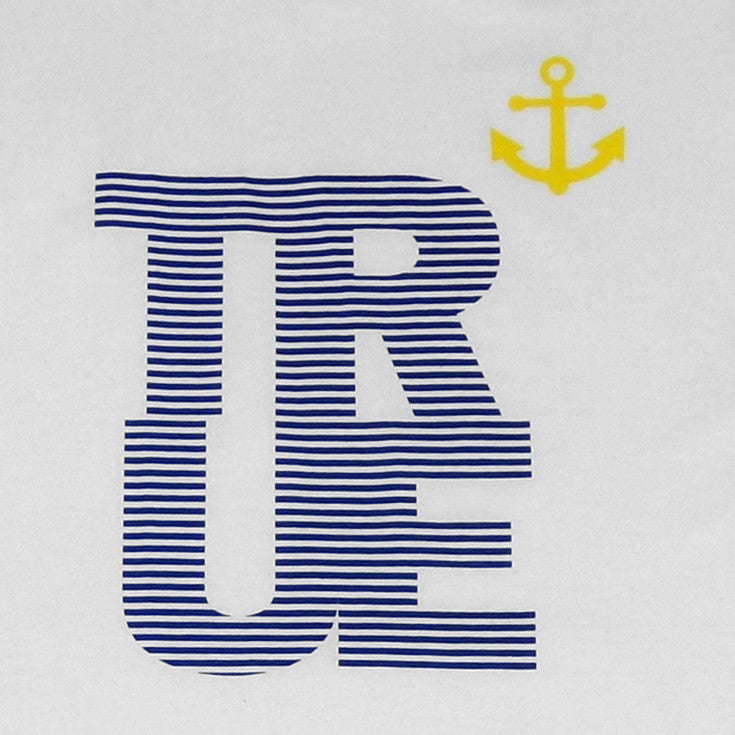 Mens True Nautical T-Shirt White - Shop True Clothing
