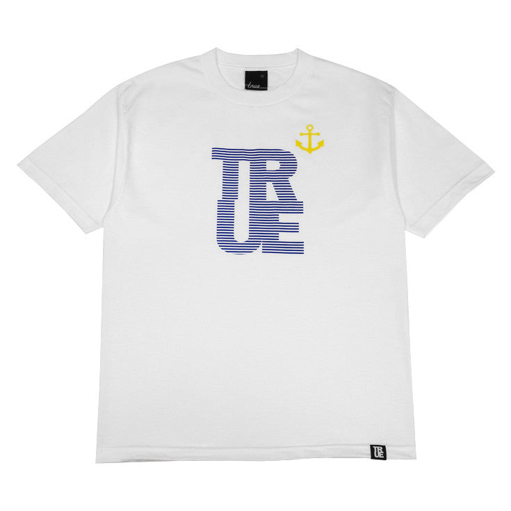 Mens True Nautical T-Shirt White - Shop True Clothing