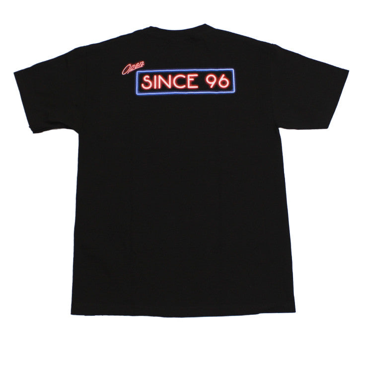 True Mens Neon T-Shirt Black - Shop True Clothing