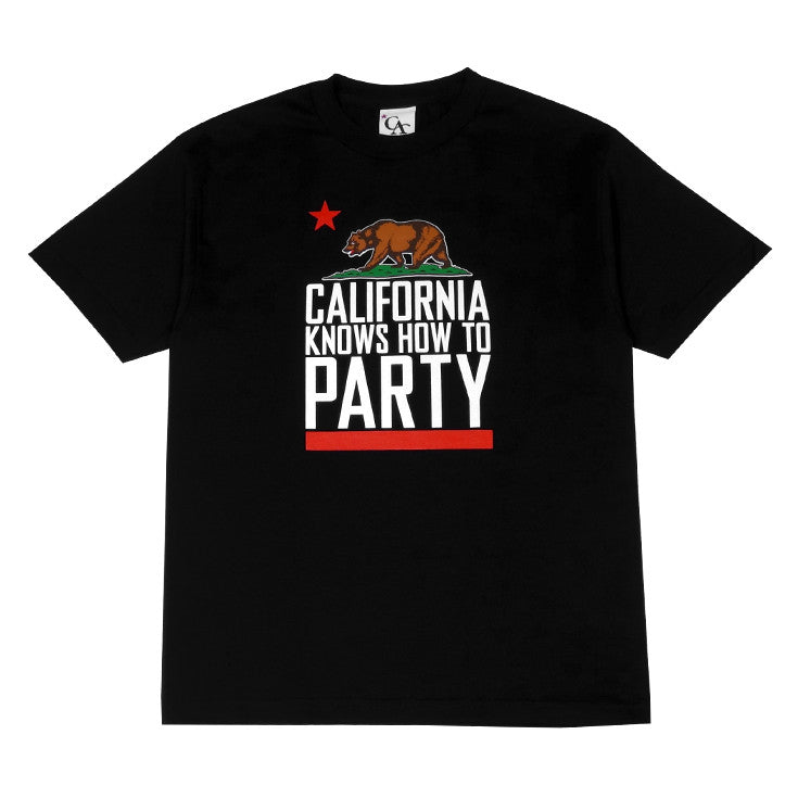 Mens Cali Party T-Shirt Black - Shop True Clothing