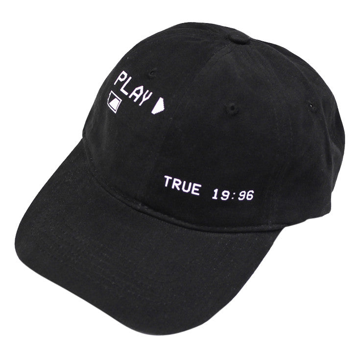 True Charged Up Dad Hat Black - Shop True Clothing