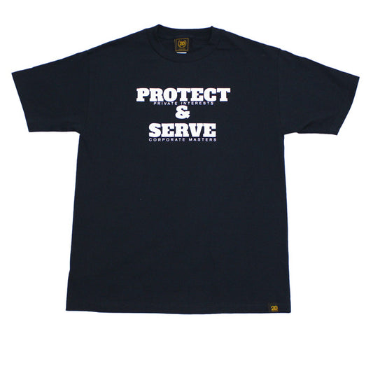 Mens True Protect & Serve T-Shirt Navy - Shop True Clothing