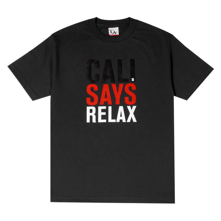 Mens Cali Relax T-Shirt Charcoal - Shop True Clothing