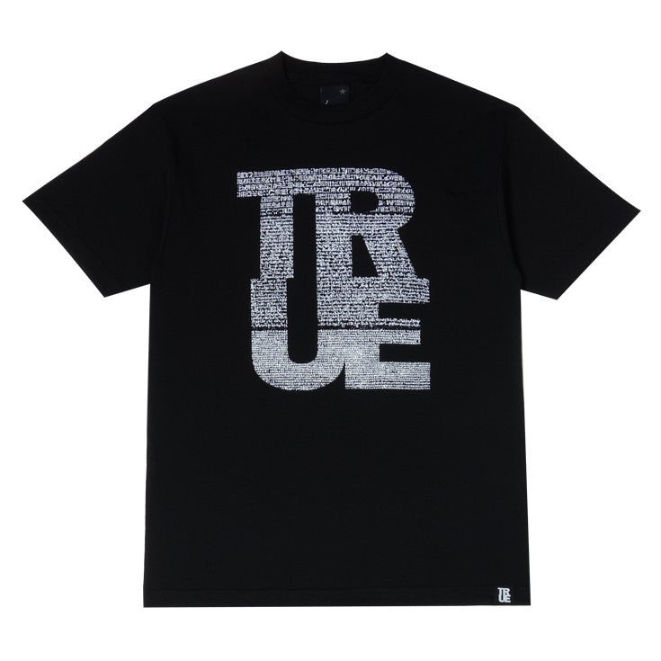Mens True Rosetta T-Shirt Black - Shop True Clothing