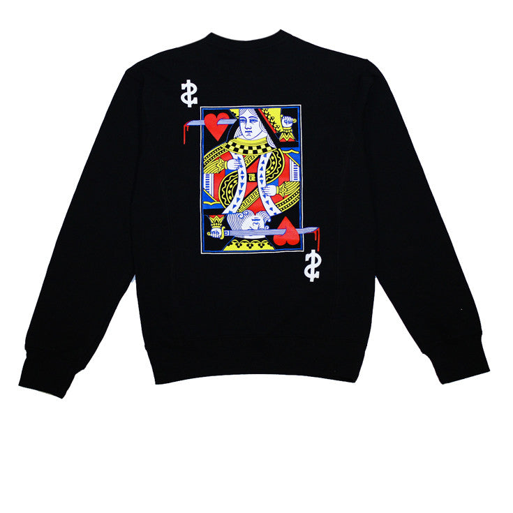 Mens True Royalty Crewneck Sweatshirt Black - Shop True Clothing