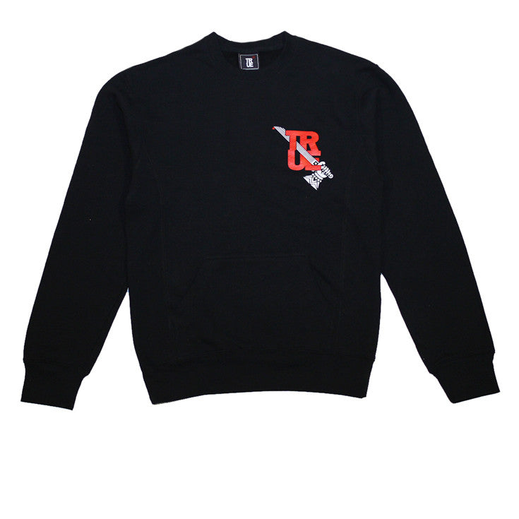 Mens True Royalty Crewneck Sweatshirt Black - Shop True Clothing