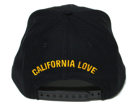 Cali State Seal Snapback Cap Black - Shop True Clothing