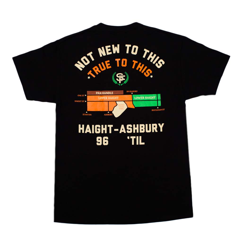 True Men's Summer Of Haight T-Shirt Black