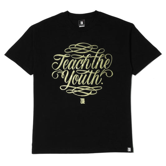 Mens True Teach The Youth T-Shirt Black - Shop True Clothing