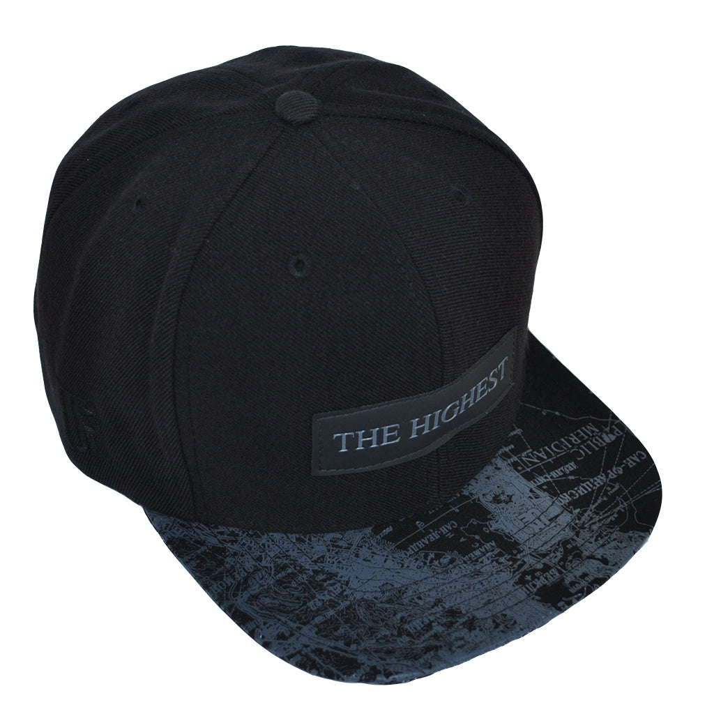 True The Highest Snapback Cap Black - Shop True Clothing