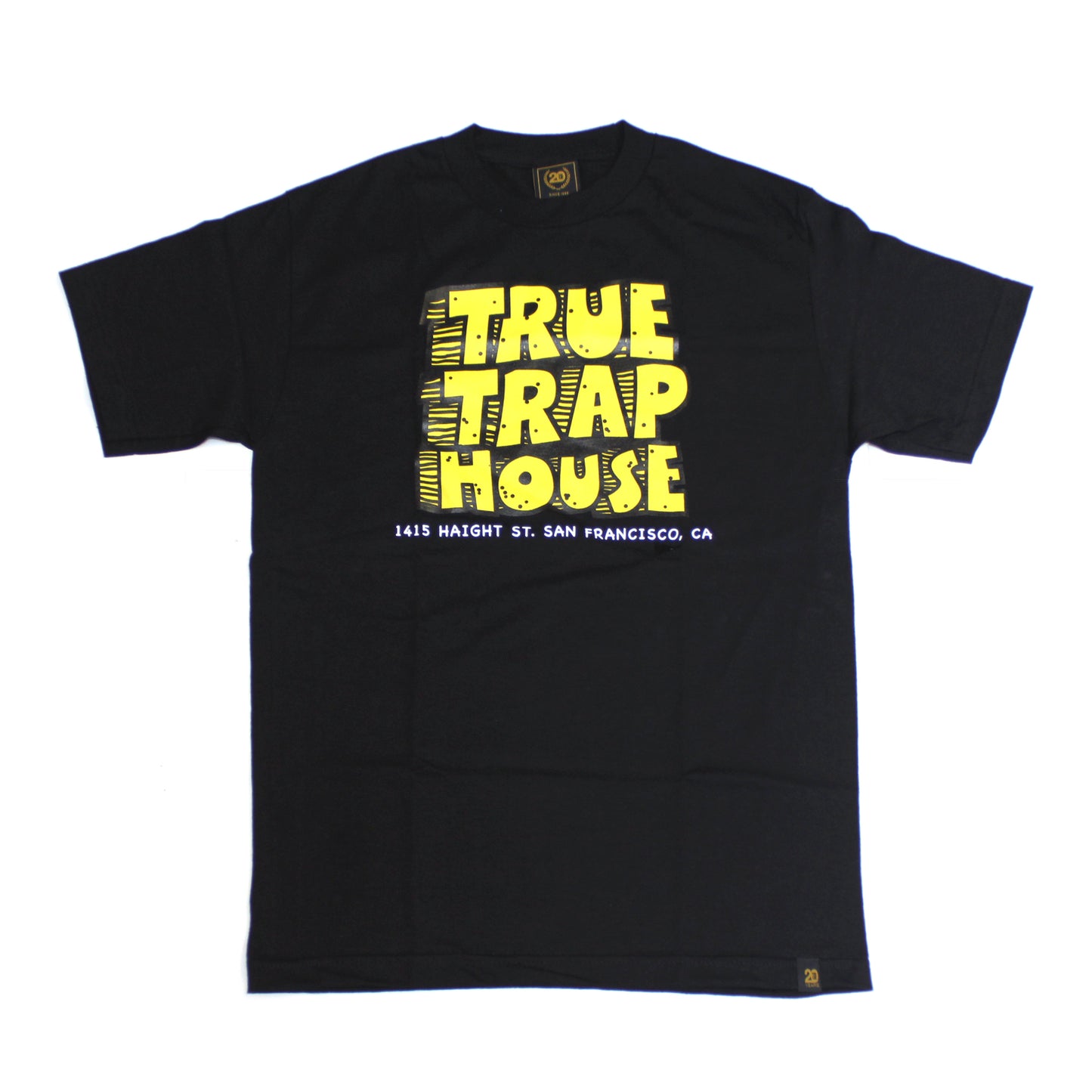 Mens True Trap House T-Shirt Black - Shop True Clothing