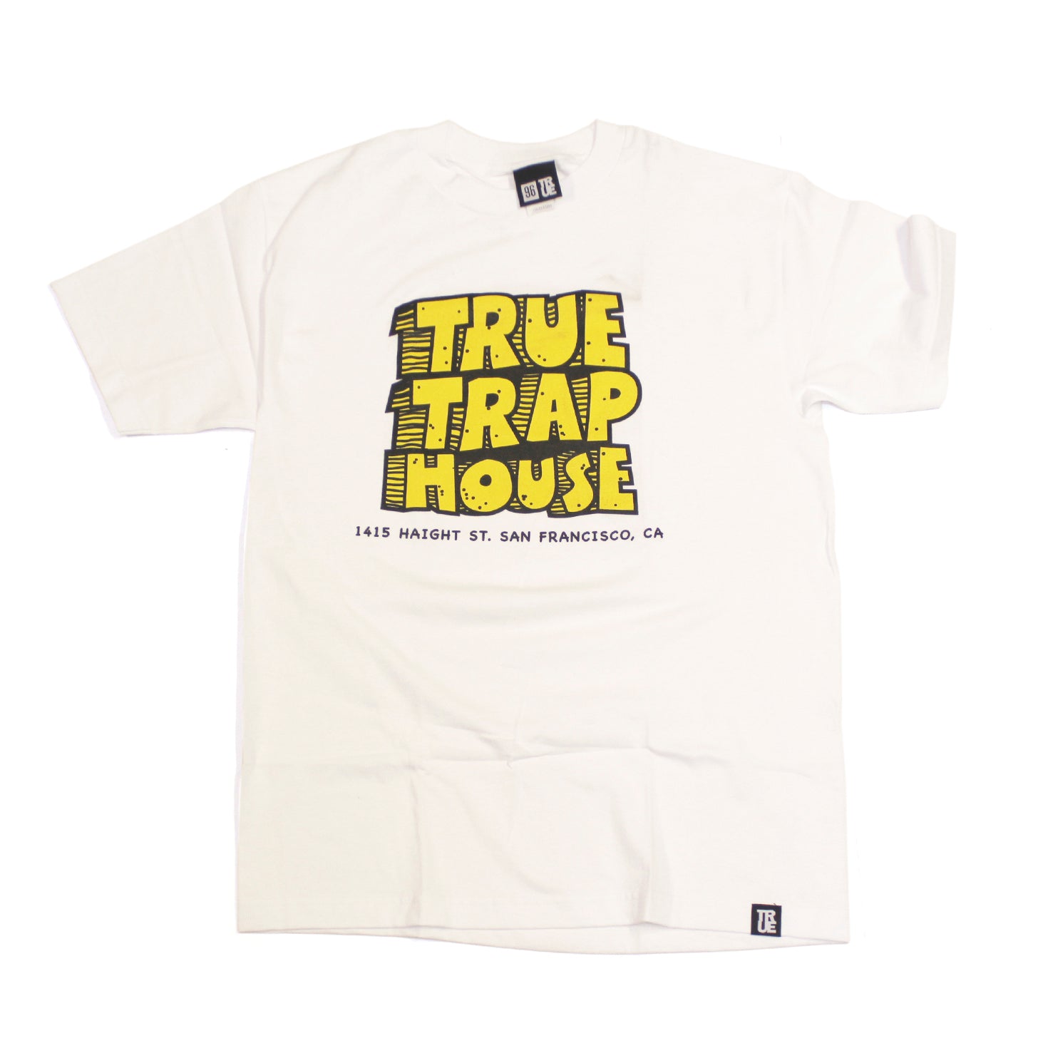 Mens True Trap House T-Shirt White - Shop True Clothing