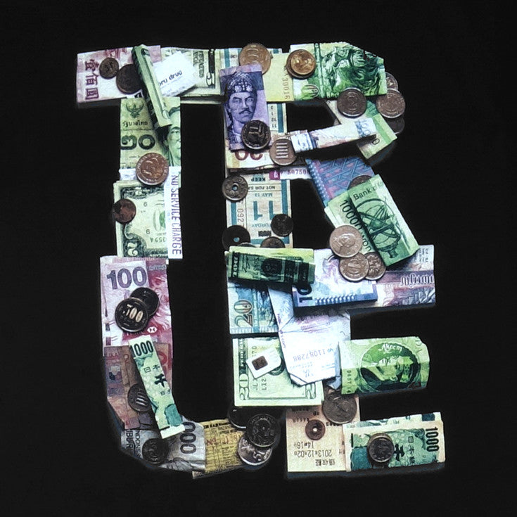 Mens True Travel Loot T-Shirt Black - Shop True Clothing