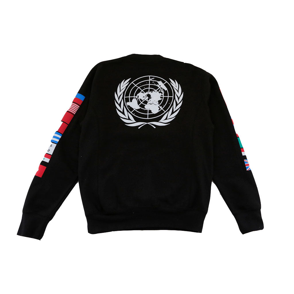 Mens True BBQ Crewneck Sweatshirt Black - Shop True Clothing