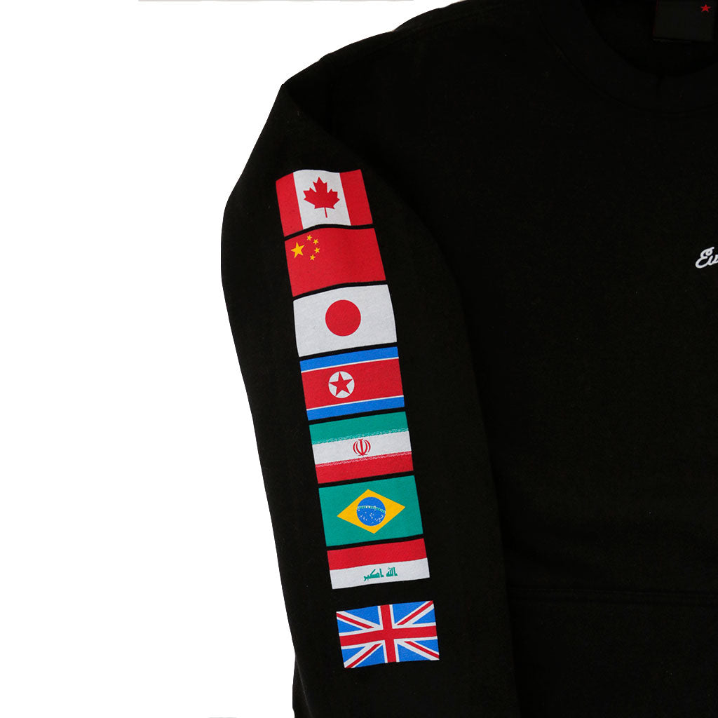 Mens True BBQ Crewneck Sweatshirt Black - Shop True Clothing