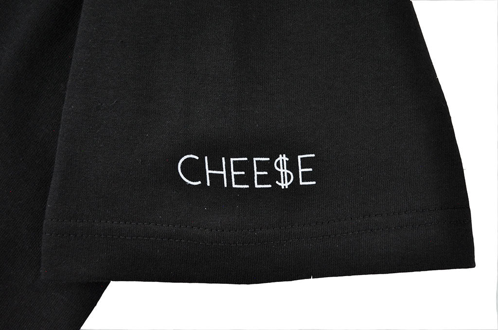 Mens True Cheese T-Shirt Black - Shop True Clothing