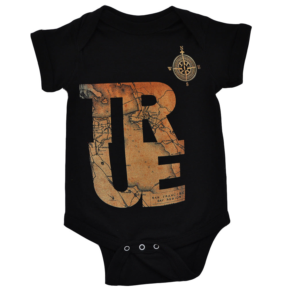 Kids True Compass One Piece Black - Shop True Clothing